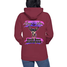 Load image into Gallery viewer, Lucy Lou & Logo Unisex Hoodie