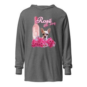 Rosie Hooded long-sleeve tee