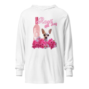 Rosie Hooded long-sleeve tee