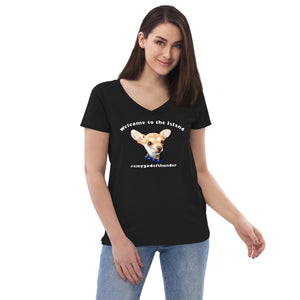 Welcome Thor Women’s recycled v-neck t-shirt