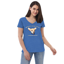 Load image into Gallery viewer, Welcome Thor Women’s recycled v-neck t-shirt