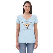 Load image into Gallery viewer, Welcome Thor Women’s recycled v-neck t-shirt