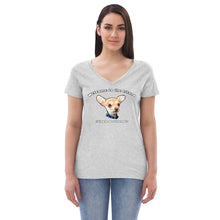 Load image into Gallery viewer, Welcome Thor Women’s recycled v-neck t-shirt