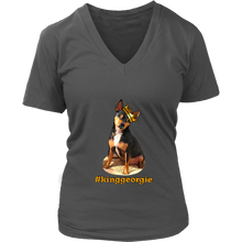 Load image into Gallery viewer, Women&#39;s District V-Neck T-Shirt (additional colors available)