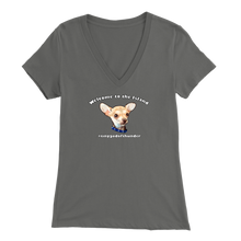 Load image into Gallery viewer, Women&#39;s Bella V-Neck T-Shirt (Additional Colors Available)