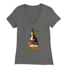 Load image into Gallery viewer, Women&#39;s Bella V-Neck T-Shirt (Additional Colors Available)