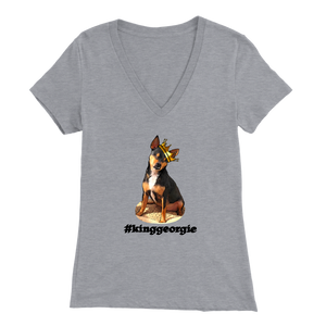 Women's Bella V-Neck T-Shirt (Additional Colors Available)