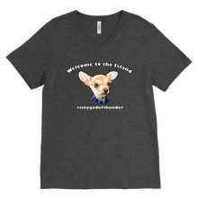 Load image into Gallery viewer, Men&#39;s Canvas V-Neck T-Shirt (additional colors available)