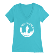 Load image into Gallery viewer, Women&#39;s Bella V-Neck T-Shirt (Additional Colors Available)