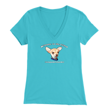 Load image into Gallery viewer, Women&#39;s Bella V-Neck T-Shirt (Additional Colors Available)