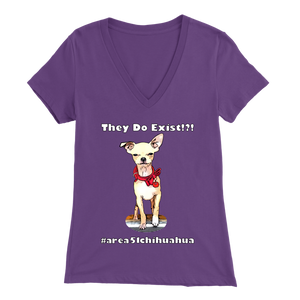 Women's Bella V-Neck T-Shirt (Additional Colors Available)