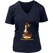 Load image into Gallery viewer, Women&#39;s District V-Neck T-Shirt (additional colors available)