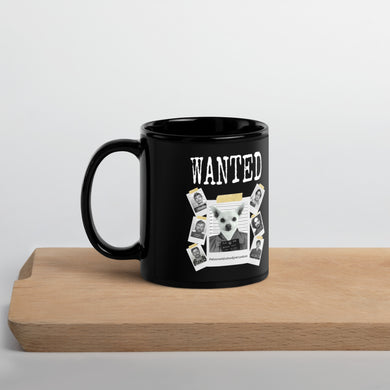 Killer Winston Black Glossy Mug