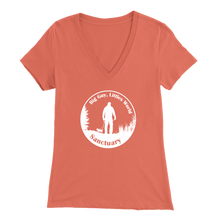 Load image into Gallery viewer, Women&#39;s Bella V-Neck T-Shirt (Additional Colors Available)