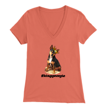 Load image into Gallery viewer, Women&#39;s Bella V-Neck T-Shirt (Additional Colors Available)