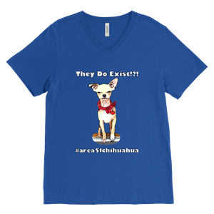 Men's Canvas V-Neck T-Shirt (Additional Colors Available)