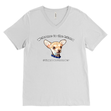 Load image into Gallery viewer, Men&#39;s Canvas V-Neck T-Shirt (additional colors available)