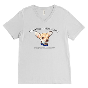 Men's Canvas V-Neck T-Shirt (additional colors available)