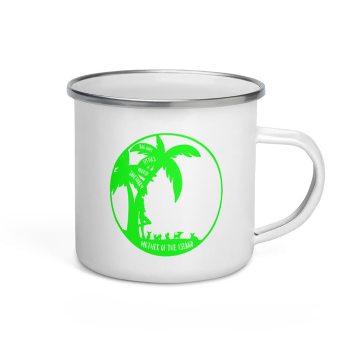 Scary Xmas MOTI Enamel Mug