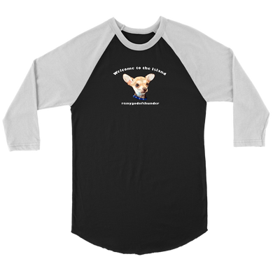 Unisex Canvas 3/4 Sleeve T-Shirt (additional colors available)