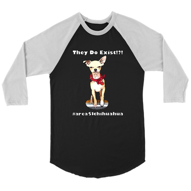 Unisex Canvas 3/4 Sleeve T-Shirt (additional colors available)