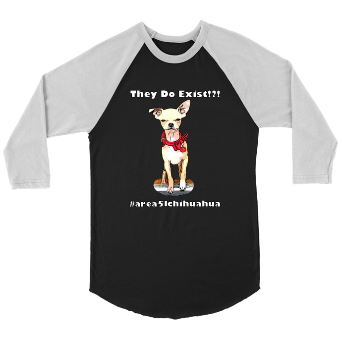 Unisex Canvas 3/4 Sleeve T-Shirt (additional colors available)