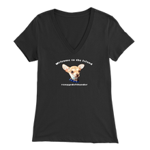 Load image into Gallery viewer, Women&#39;s Bella V-Neck T-Shirt (Additional Colors Available)