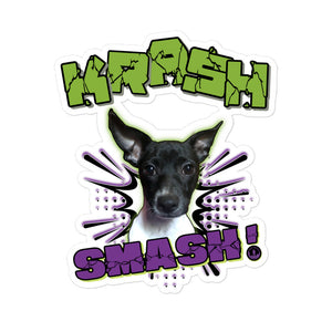 KRASH Smash Bubble-free stickers