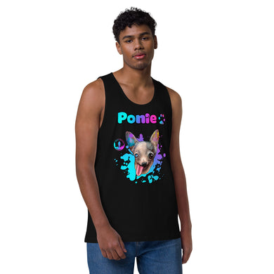 Ponie Men’s premium tank top