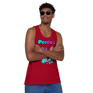 Ponie Men’s premium tank top