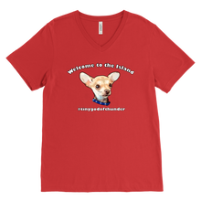 Load image into Gallery viewer, Men&#39;s Canvas V-Neck T-Shirt (additional colors available)