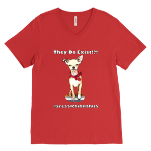 Men's Canvas V-Neck T-Shirt (Additional Colors Available)