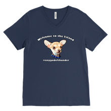 Load image into Gallery viewer, Men&#39;s Canvas V-Neck T-Shirt (additional colors available)