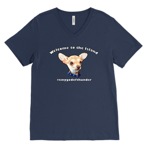 Men's Canvas V-Neck T-Shirt (additional colors available)