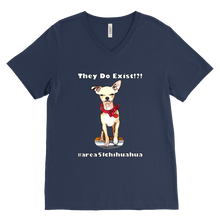 Load image into Gallery viewer, Men&#39;s Canvas V-Neck T-Shirt (Additional Colors Available)
