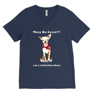 Men's Canvas V-Neck T-Shirt (Additional Colors Available)