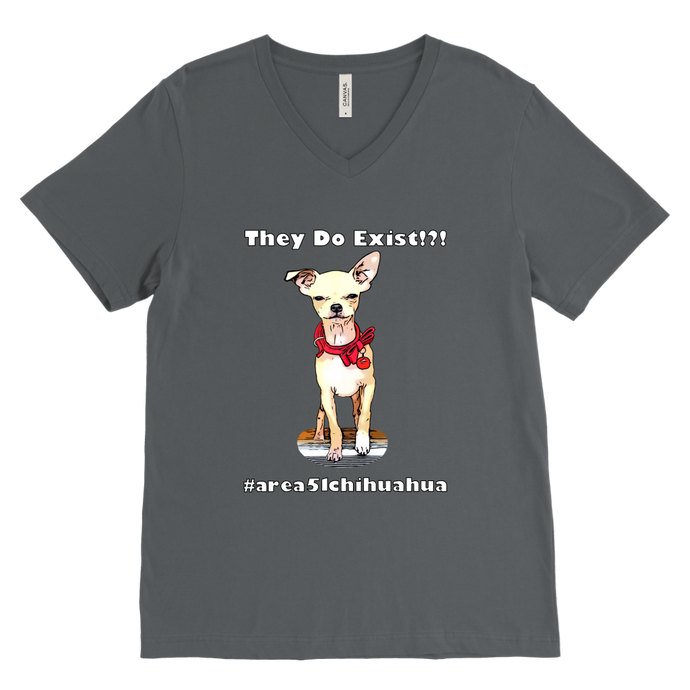 Men's Canvas V-Neck T-Shirt (Additional Colors Available)