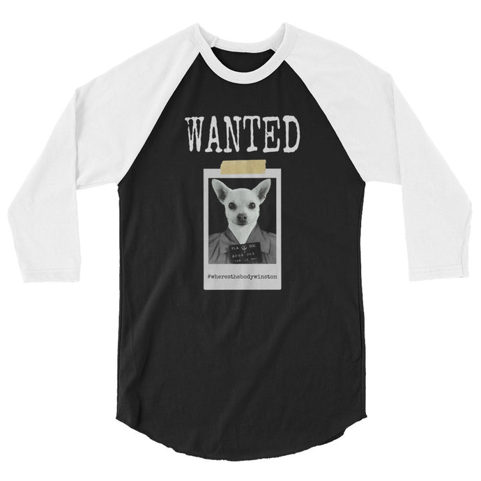 Wanted Winston 3/4 sleeve raglan shirt