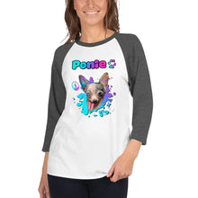 Load image into Gallery viewer, Ponie 3/4 sleeve raglan shirt