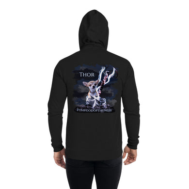Unisex Thor Zip Front hoodie