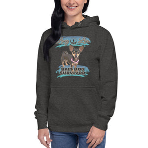 Lucy Lou Front Print Unisex Hoodie