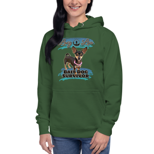 Lucy Lou Front Print Unisex Hoodie