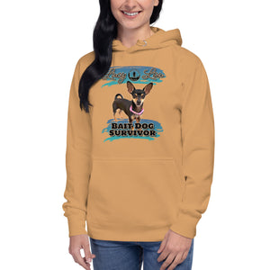 Lucy Lou Front Print Unisex Hoodie