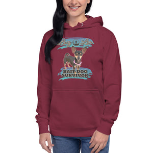 Lucy Lou Front Print Unisex Hoodie