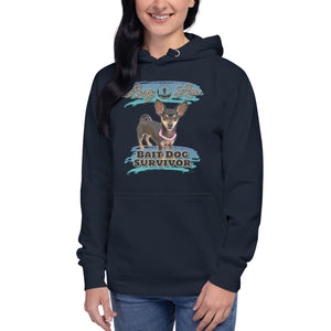 Lucy Lou Front Print Unisex Hoodie