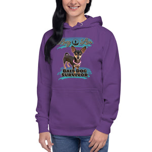 Lucy Lou Front Print Unisex Hoodie