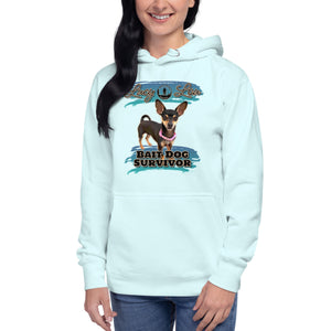 Lucy Lou Front Print Unisex Hoodie