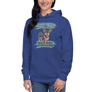 Lucy Lou Front Print Unisex Hoodie