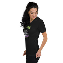 Load image into Gallery viewer, KRASH Smash Unisex Short Sleeve V-Neck T-Shirt