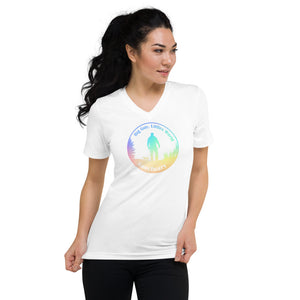 BGLWS Unisex Short Sleeve V-Neck T-Shirt